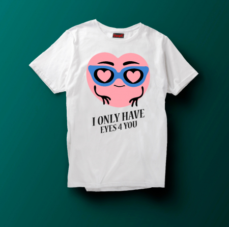 Tricouri de dragoste - Tricou I only have eyes 4 you