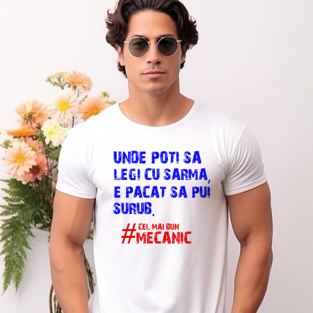 Tricouri pentru Mecanici/Soferi - Tricou CEL MAI BUN MECANIC