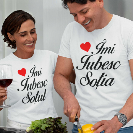 Tricouri personalizate pentru cupluri Imi iubesc Sotul/Sotia [0]