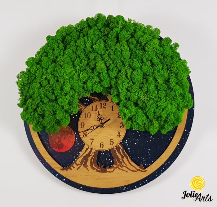 Ceas Copacul Vieții – Model Galaxy – Jolie Arts [4]