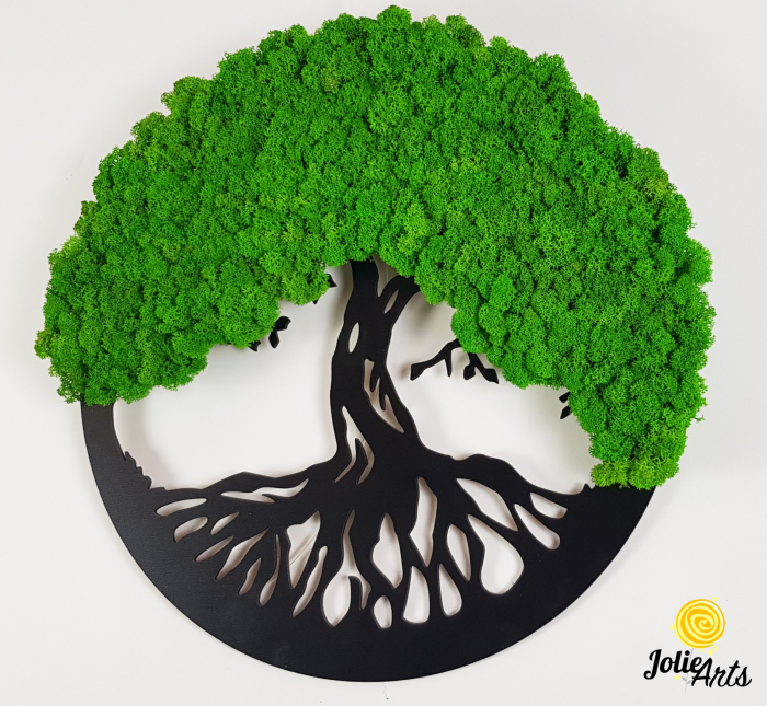 Copacul Vieții cu licheni naturali stabilizați | Jolie Arts [6]