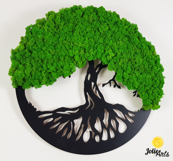 Copacul Vieții cu licheni naturali stabilizați | Jolie Arts [5]