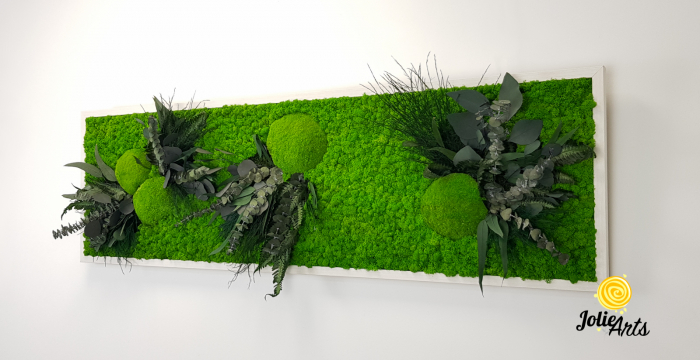 Tablou Green Day cu licheni naturali stabilizați – Jolie Arts [4]