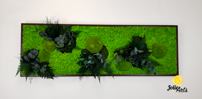 Tablou Green Day cu licheni naturali stabilizați – Jolie Arts [3]