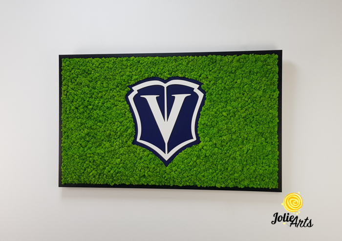 Logo V, Decorat cu Licheni Naturali Stabilizati [2]