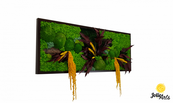Tablou Amalonis – Mușchi de pădure, licheni și plante naturale stabilizate [3]