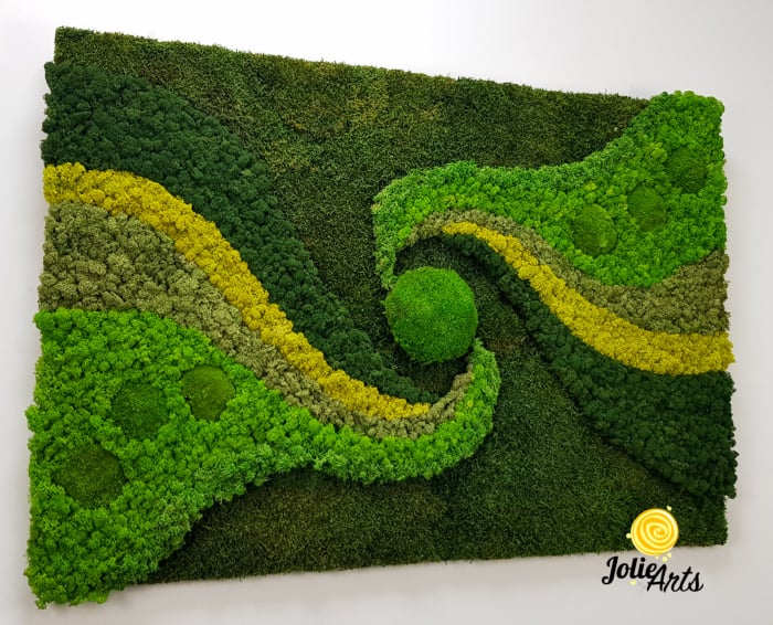 Tablou Autumn licheni naturali stabilizați Jolie Arts [6]