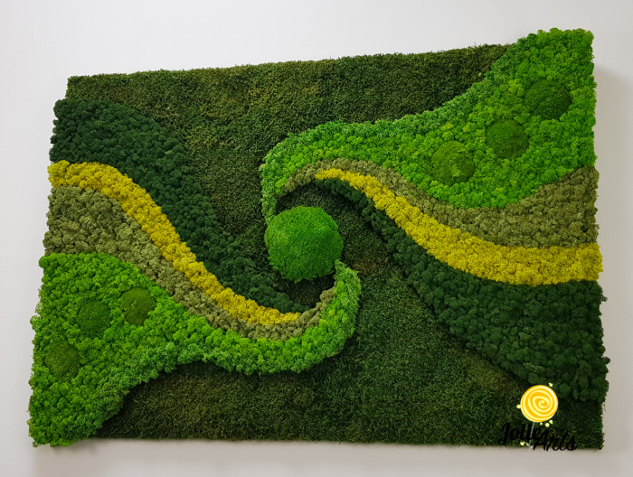 Tablou Autumn licheni naturali stabilizați Jolie Arts [5]