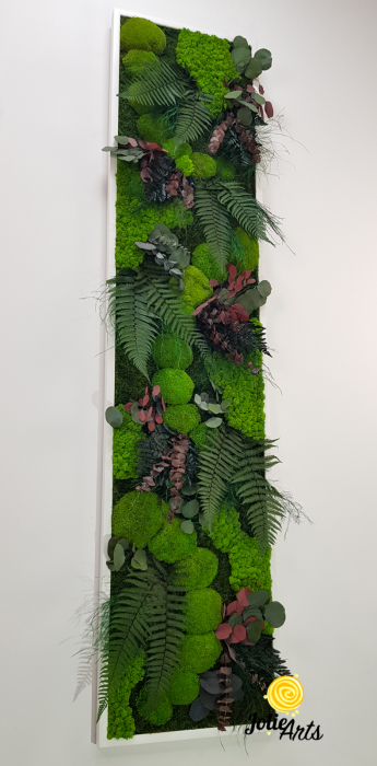 Tablou Island vertical – licheni, mușchi, plante naturale stabilizate [5]