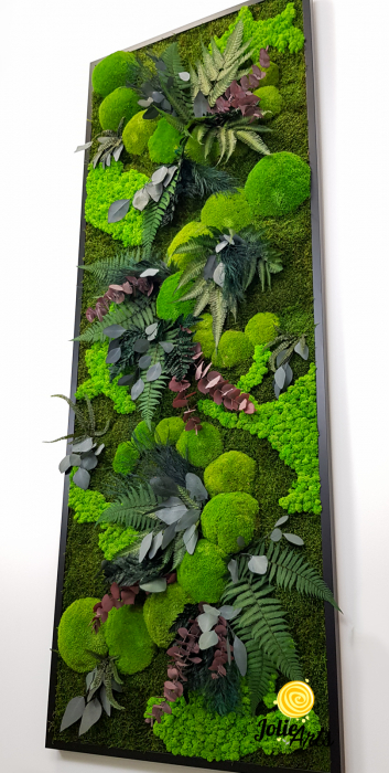 Tablou Island vertical – licheni, mușchi, plante naturale stabilizate [5]