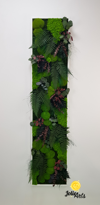 Tablou Island vertical – licheni, mușchi, plante naturale stabilizate [3]
