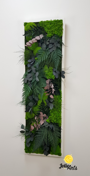 Tablou Island vertical – licheni, mușchi, plante naturale stabilizate [4]
