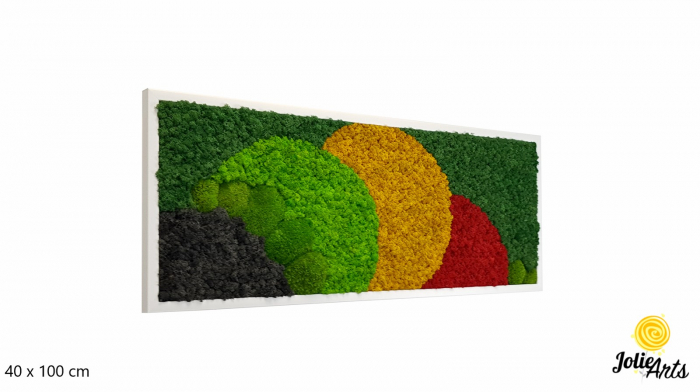 Tablou Jamaica cu mușchi bombat și licheni naturali [1]