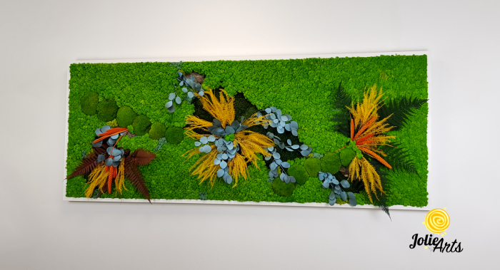 Model Personalizat, tablou licheni, muschi si plante naturale stabilizate [2]