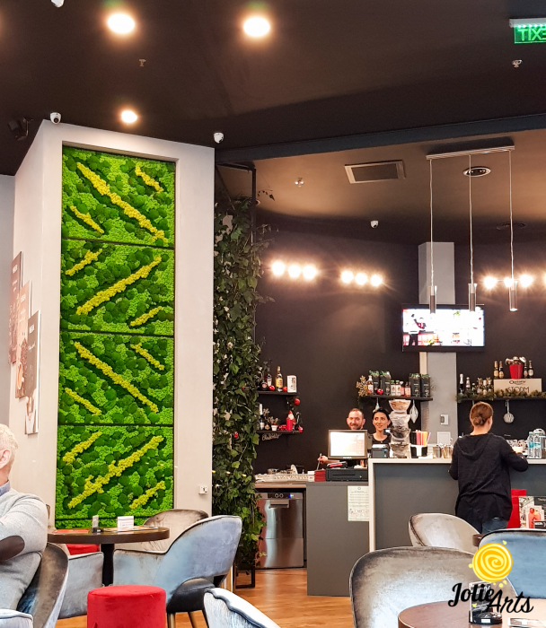 Panouri decorative cafenea, licheni, muschi bombati, plante naturale stabilizate [3]