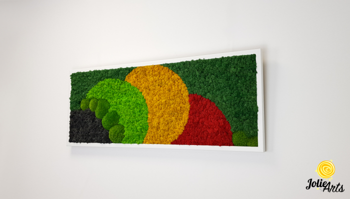 Tablou Jamaica cu mușchi bombat și licheni naturali [2]