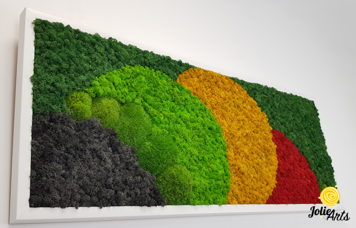 Tablou Jamaica cu mușchi bombat și licheni naturali [5]