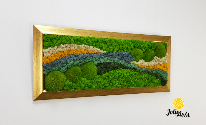 Tablou White Pacific Design Elegant cu Ramă Aurie [4]