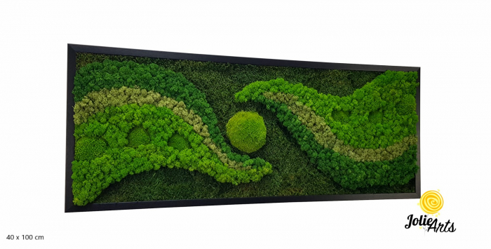 Tablou Primăvara licheni naturali stabilizați Jolie Arts [2]