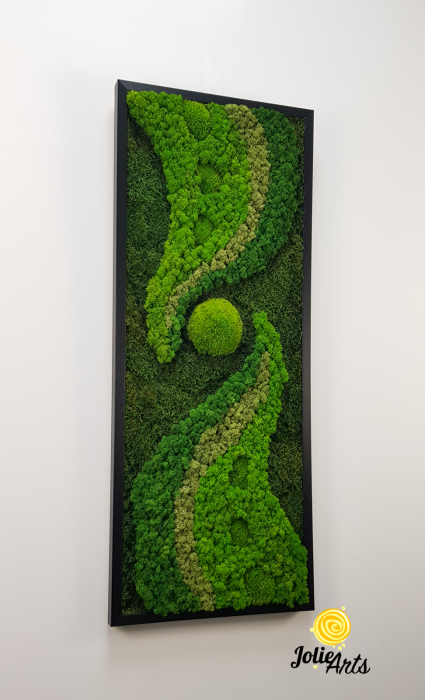 Tablou Primăvara licheni naturali stabilizați Jolie Arts [8]