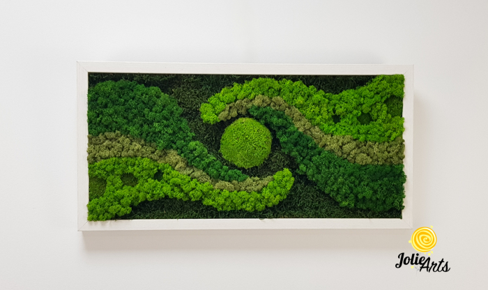 Tablou Primăvara licheni naturali stabilizați Jolie Arts [3]