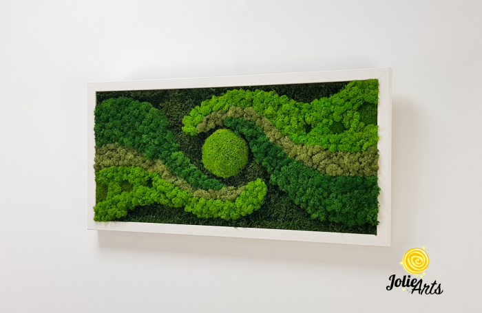 Tablou Primăvara licheni naturali stabilizați Jolie Arts [2]