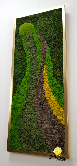 Tablou Space licheni naturali stabilizați Jolie Arts [10]