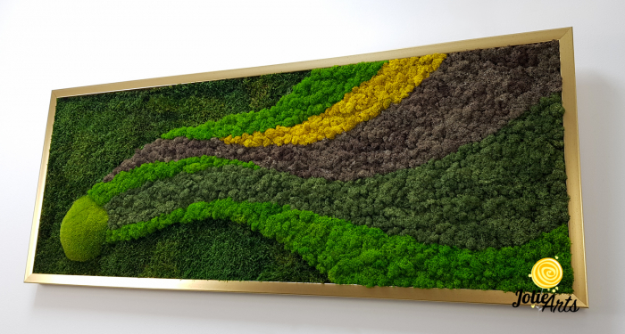 Tablou Space licheni naturali stabilizați Jolie Arts [6]