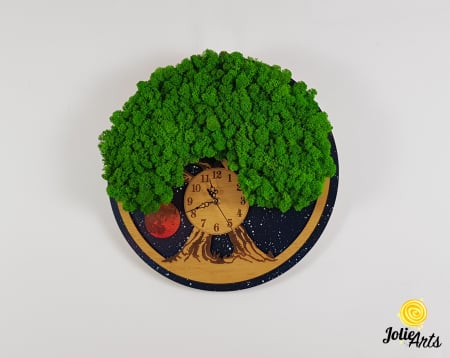 Ceas Copacul Vieții – Model Galaxy – Jolie Arts [1]