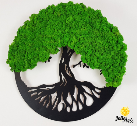 Copacul Vieții cu licheni naturali stabilizați | Jolie Arts [5]