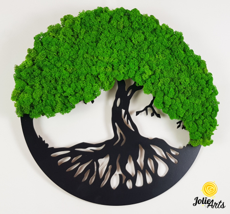 Copacul Vieții cu licheni naturali stabilizați | Jolie Arts [4]