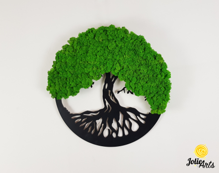 Copacul Vieții cu licheni naturali stabilizați | Jolie Arts [2]