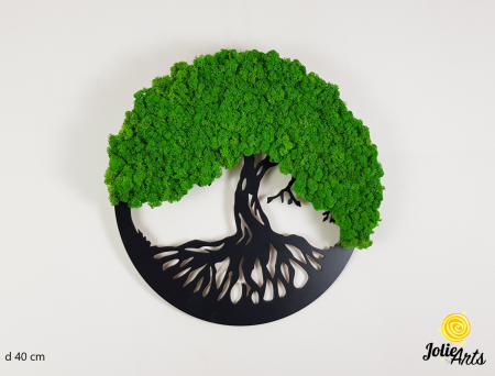 Copacul Vieții cu licheni naturali stabilizați | Jolie Arts [1]