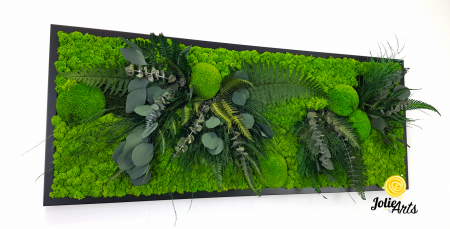 Tablou Green Day cu licheni naturali stabilizați – Jolie Arts [5]