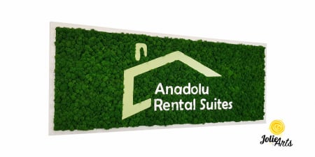 Logo Anadolu Rental Suites decorat cu licheni naturali stabilizati [0]