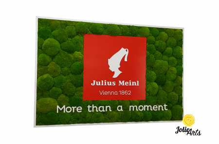Logo-uri personalizate - Logo Julius Meinl Decorat cu Muschi Naturali Stabilizati