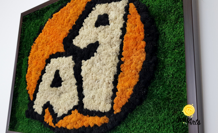 Logo A 1, decorat cu licheni si muschi plati [4]