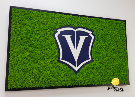 Logo V, Decorat cu Licheni Naturali Stabilizati [5]