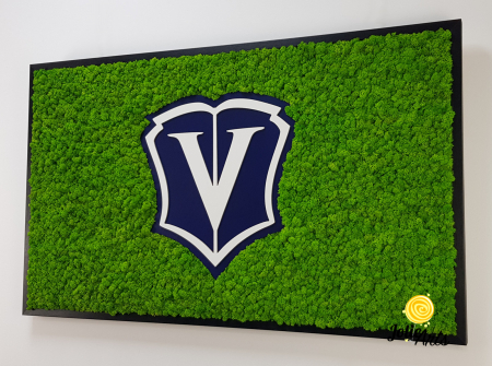 Logo V, Decorat cu Licheni Naturali Stabilizati [4]
