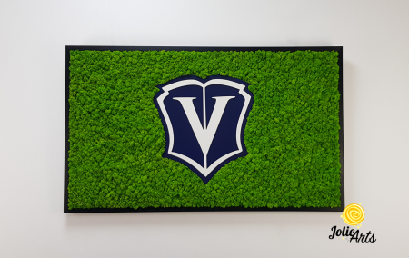 Logo V, Decorat cu Licheni Naturali Stabilizati [2]