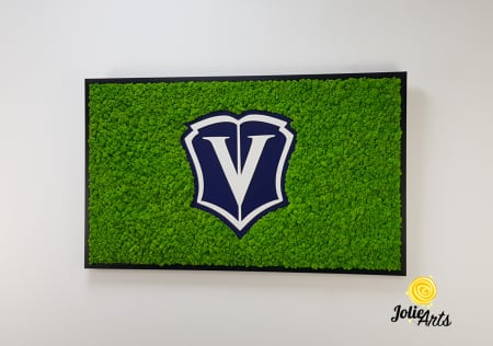 Logo V, Decorat cu Licheni Naturali Stabilizati [1]