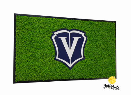 Logo-uri personalizate - Logo V, Decorat cu Licheni Naturali Stabilizati