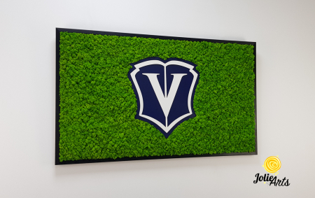 Logo V, Decorat cu Licheni Naturali Stabilizati [3]