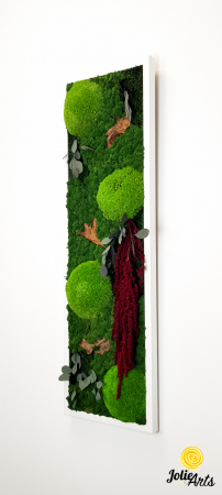 Tablou licheni, muschi si plante naturale stabilizate, Model Amaranthus 2, Jolie Arts, www.tablouriculicheni.ro-5 [1]