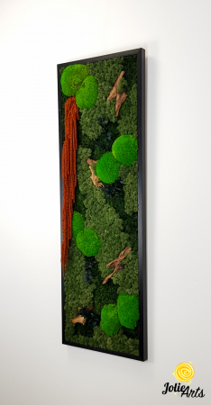 Tablou licheni, muschi si plante naturale stabilizate, Model Amaranthus 2, Jolie Arts, www.tablouriculicheni.ro-5 [3]