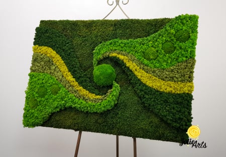 Tablou Autumn licheni naturali stabilizați Jolie Arts [6]