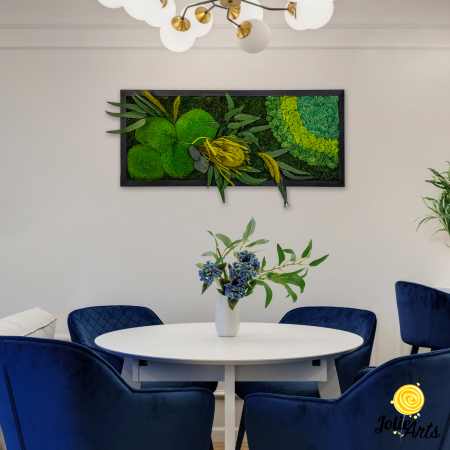 Tablouri cu licheni, muschi si plante naturale stabilizate - model-banksia-licheni-stabilizati-plante-naturale-conservate-muschi-de-padure-jolie-arts.jpg