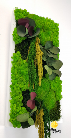 Tablou Etsy – Vertical, cu Licheni, Mușchi și Plante Naturale Stabilizate [4]