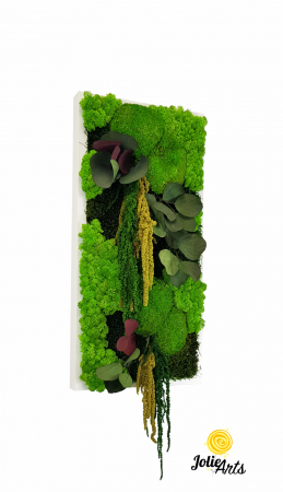 Tablouri - Tablou Etsy – Vertical, cu Licheni, Mușchi și Plante Naturale Stabilizate