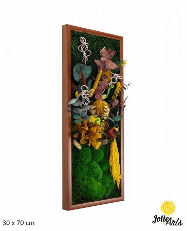Tablou licheni model Flower Vase, plante stabilizate, Jolie Arts [2]